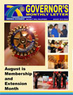 August 2010, Governor's Monthly Letter