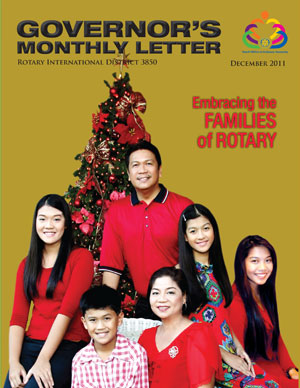 December 2011, Governor's Monthly Letter