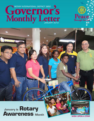 January 2013, Governor's Monthly Letter