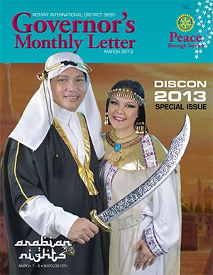 March 2013, Governor's Monthly Letter