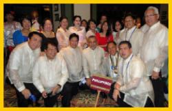 Philippine Governors & Spouses at the Rotary International Assembly