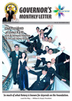 November 2006, Governor's Monthly Letter