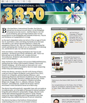The second generation of the website