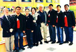 The GSE Team&rsquo;s arrival to Wales